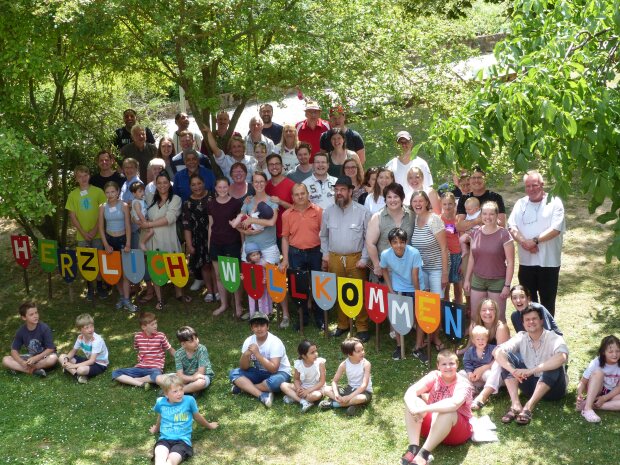 Gruppenbild von der Gemeindefreizeit